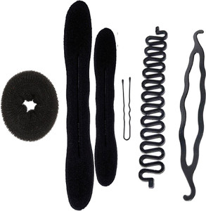 Senecio Diy Set Of 6 Donut Bun Maker As Seen On Tv Celebrity Hair