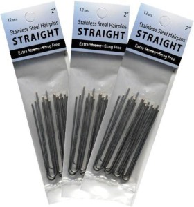 Amish-Made Stainless Steel Hair Pins - 3