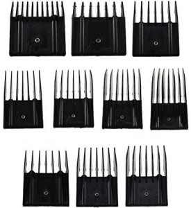 Miaco Clipper Guide Comb Set 10 Pieces Fits Oster Andis Wahl