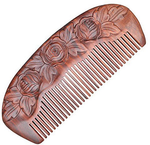 Xuanli Redwood Comb Hair Care Anti Static Wooden Hair Massage