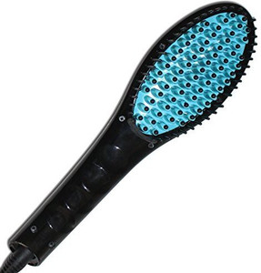 Solfit Body Hair Straightening Brush, Fast Digital Controls For Natural Straight Hair Styling, Anti-Scald & Massage Straightener Detangling Hair Brush For Silky, Straight, Beautiful Hair Styles