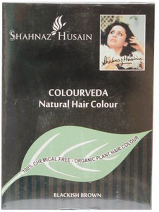 Shahnaz Husain Colourveda Natural Hair Color Blackish Brown Best