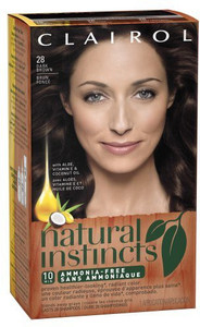 Clairol Natural Instincts Hair Color 28 Nutmeg Dark Brown Best