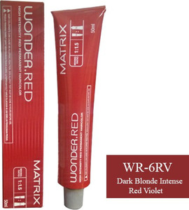 Matrix Wonder Red Permanent Hair Color Wr 6rv Dark Blonde Intense