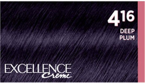 L Oreal Paris Excellence Creme Hair Colordeep Plum 4 16