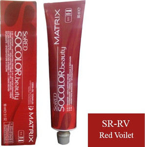 Matrix Socolor Beauty Permanent Cream Hair Color Sr Rv Red Violet