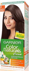 garnier color naturals  hair color(darkest brown - 3) Color Naturals Hair Color