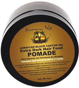 Sunny Isle Extra Dark Jamaican Black Castor Oil Hair Food Pomade
