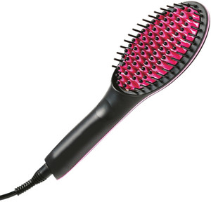 Angela Simply straight ceramic hair straightener brush black SSMC4 Hair Straightener