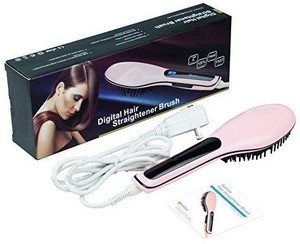 VibeX ™ Digital Electric Hair Straightener Comb Heating Detangling Hair Brush Professional Look™ -Type-104 Hair Straightener
