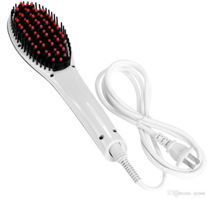 Benison India Hair Straightening Brush, Fast and Easy to Use- Natural Straight Hair Result, Detangling Hair Brush- Anion Hair Care-Anti Scald, Massage HQT9061A Hair Straightener