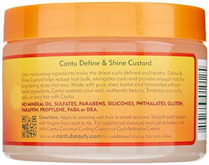 Cantu Shea Butter For Natural Hair Curling Custard Hair Styler