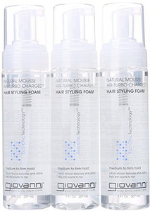 Giovanni Hair Styling Foam Natural Mousse Air Turbo