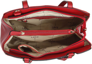 lavie satchel red