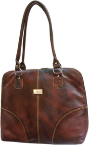Buy Leder Land Women Brown Shoulder Bag Brown 001 Online Best Price in India Flipkart