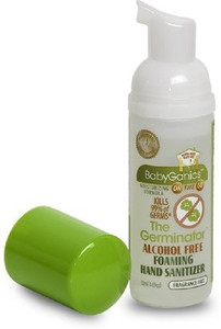 Babyganics germinator hand sanitizer fragrance free 1.69 Hand