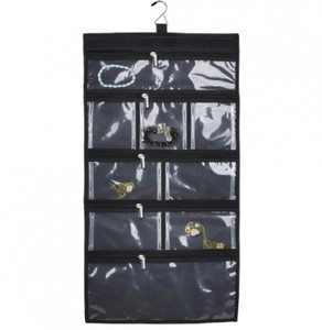 Howards Pocket Hanging Organiser Jewellery Organizer
