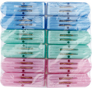 Xccess Xccess pack 12 Pcs Cloth Laundry Clips2 Closet Organizer