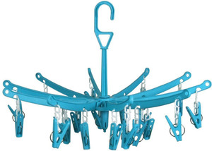 dk-eSTOR 24 Plastic Pegs Clip Hanger Closet Organizer