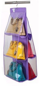 Kartsasta 6 Pocket Hanging Handbag Purse Storage Bag Organizer