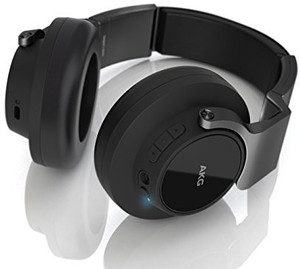 Akg K 845Bt Bluetooth Wireless On-Ear Headphones, Black Wired bluetooth Headphones