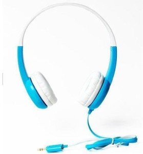 Onanoff Buddyphones - Safe For Kids Headphones - Blue Headphones