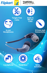 Zebronics ZEB EM-750 Wired Headphones