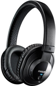 Philips Shb7150Fb/27 Wireless Bluetooth Headphones With Microphone (Black) Wired bluetooth Headphones