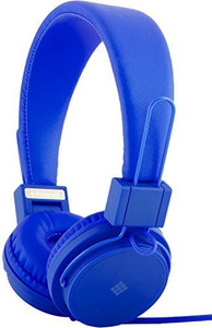 POLAROID Php8500Bl Neon Headphones With Mic Foldable Tangle