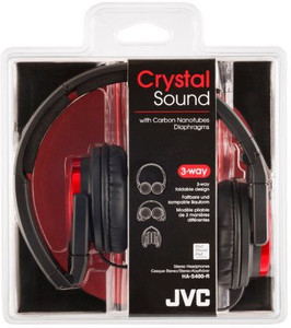 JVC Victor Head-Band Foldable Headphones | Ha-S400-R (Japanese Import) Headphones