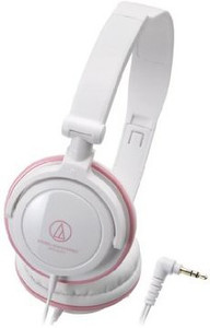 Audio Technica Audio Technica Ath-Sj11 Wpk & Pink | Portable Headphones (Japan Import) Headphones
