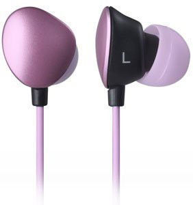 Maxell High-Quality Sound Canal Type Earphone Rose Quartz Hp-Cn14-Pp (Japan Import) Wired Headphones