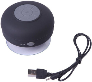 NSSTUFF NS STUFF Portable Waterproof Bluetooth Wireless Stereo Shower Speakers,Kid-friendly - Best for Bath, Pool, Car, Beach, Indoor/Outdoor Use,(Black) Wireless bluetooth Headphones