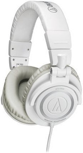 Audio Technica Ath-M50Wh Professional Studio Monitor Headphones Headphones