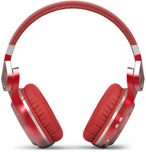 Bluedio T2 Plus Red Wired & Wireless bluetooth Headphones