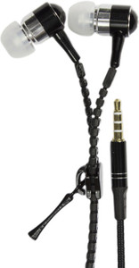 Zeztee Earphones Zipper Wired Headphones