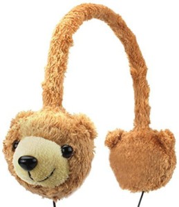 Accessory Power Gogroove Kdz Kids Safe Bear Over-Ear Headphones With Volume Limiting Sound - Works With Chromo Inc 7 , Vtech Headphones