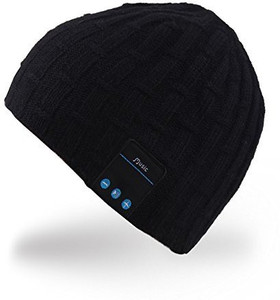 Mydeal Products Mydeal Washable Bluetooth Music Hat Winter Warm Soft Knitted Trendy Short Skully Beanie Cap W/ Wireless Headphone Headset Earphone Mic Wired bluetooth Headphones