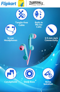 Zebronics ZEB-TUNES Wired Headphones