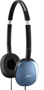 JVC Has160 Flat Stereo Headphones Blue Headphone