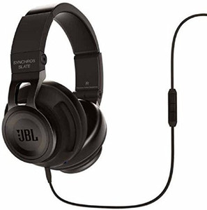 JBL Synchros Slate Powe Over-Ear Stereo Headphones, Black Headphones