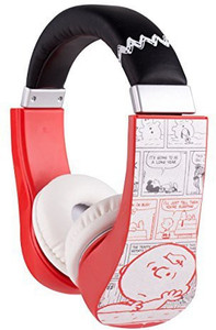 Peanuts Hp2-03080 Kid Safe Over-The-Ear Headphone With Volume Limiter, Colors May Vary Headphones