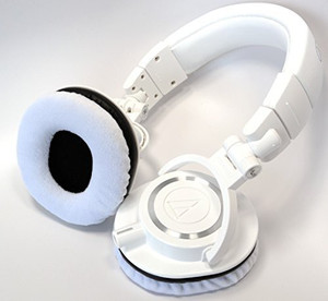 Sound Professionals Ath-M50Xwh-Earpads - One Pair Velvet Ear Pads For Ath-M50Xwh Headphones - Also Fits Ath-M20X, Ath-M30X, Ath-M40X, Ath-M50, Ath-M50S, Ath-M50Rd Headphones