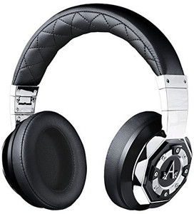 A-Audio A21 Icon Wireless Over-Ear Headphones, Liquid Chrome Wired bluetooth Headphones