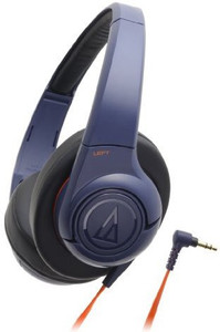 Audio Technica Sonicfuel Sealed On-Ear Headphones Portable Navy Ath-Ax3 Nv Headphones