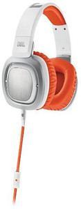 JBL J88A Wor Premium Over Ear Headphones With Drivers, Rotatable Ear Cups And Microphone, /Orange Headphones