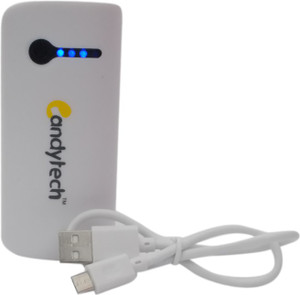 Candytech PB-4400-W White 4400 mAh Power Bank