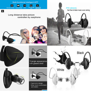 Wireless Bluetooth Headset With Mic 