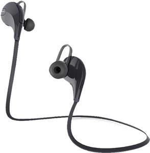 thego QY7 Jogger Black Wireless bluetooth Headphones