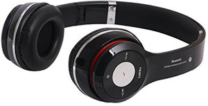 MSE Black Bluetooth High Bass Stereo Dynamic Headphone_Hi1 Wired & Wireless bluetooth Headphones